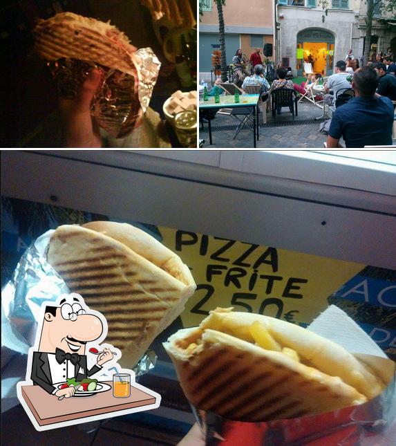 Las fotografías de comida y interior en Pizza Frites