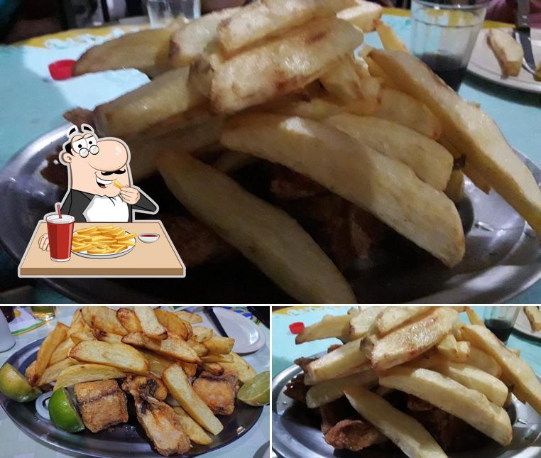 Prove cbatatas fritas francesas no Bar do Paulinho