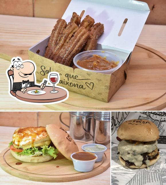 Comida em Artisan Burger