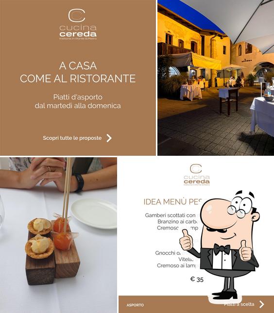 See the pic of Cucina Cereda