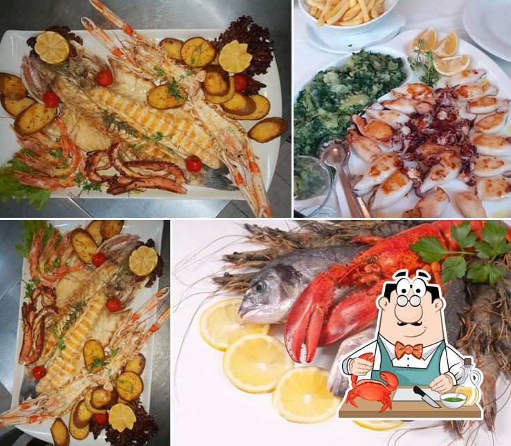 Попробуйте блюда с морепродуктами в "Sent Andrea"