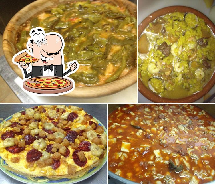 Попробуйте пиццу в "Restaurante San Antonio"