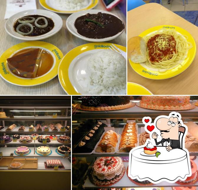 Goldilocks provides a variety of sweet dishes