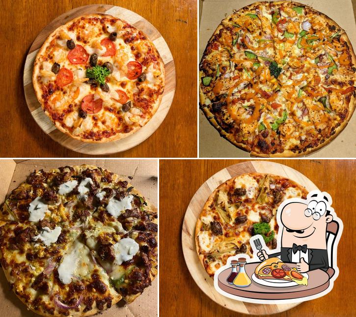 Elige una pizza en Planet Pizza