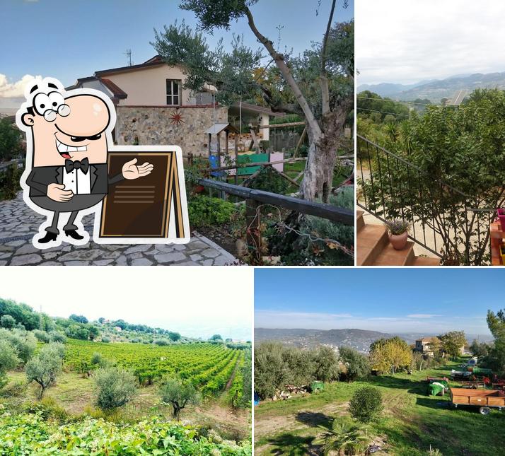 Gli esterni di Agriturismo Athena