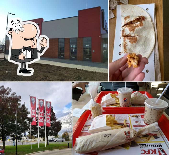 Это фото ресторана "KFC Szombathely Zanati út éttermünk hamarosan megújulva várja vendégeit. Legközelebbi éttermünk a KFC Szombathely Savaria."