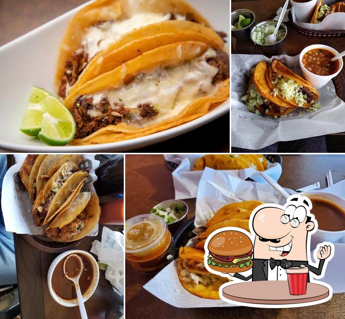 Try out a burger at Birria - Bite los Arcos Mexican restaurant