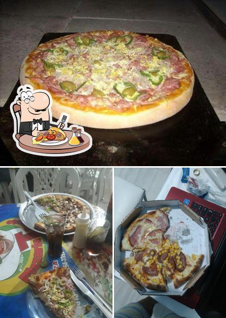 Escolha pizza no Pizzaria J Garoto