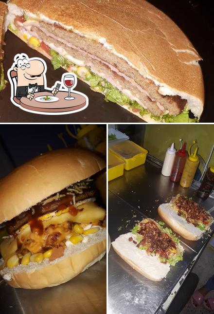 Comida em Teigos lanches