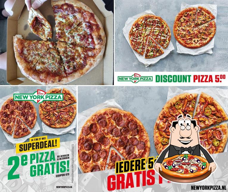 Try out various kinds of pizza