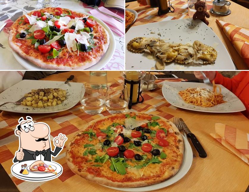 A Il NOCE Trattoria pizzeria, puoi assaggiare una bella pizza