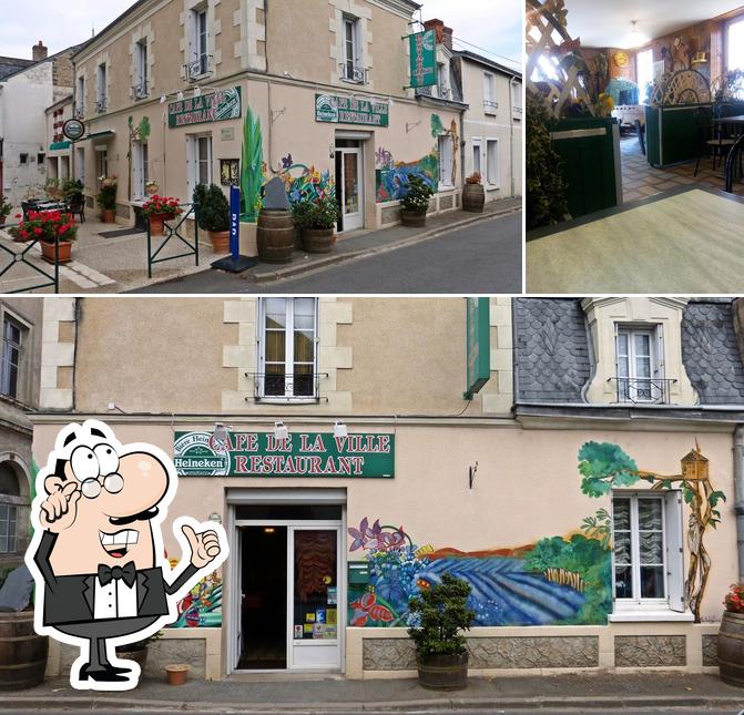 L'intérieur de Café de la Ville Restaurant