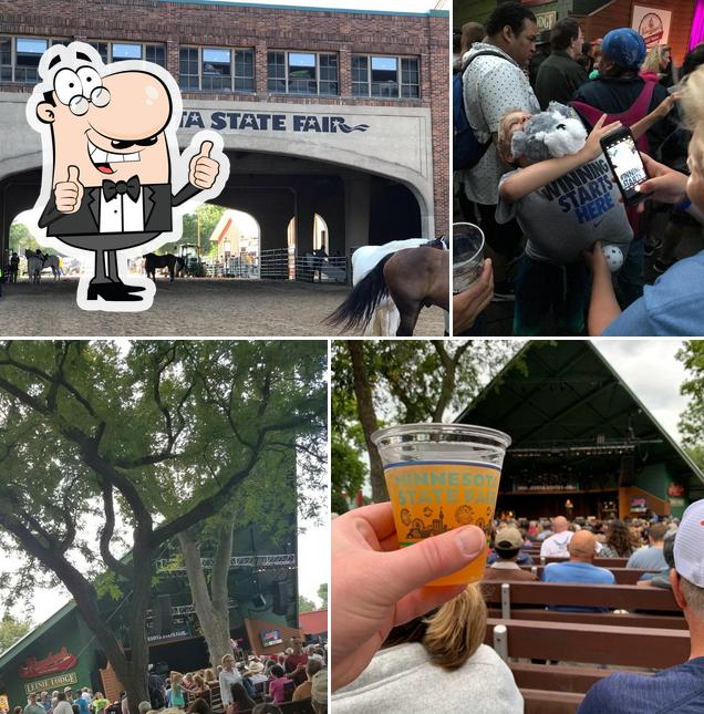 Leinie Lodge Bandshell Minnesota State Fair in Falcon Heights