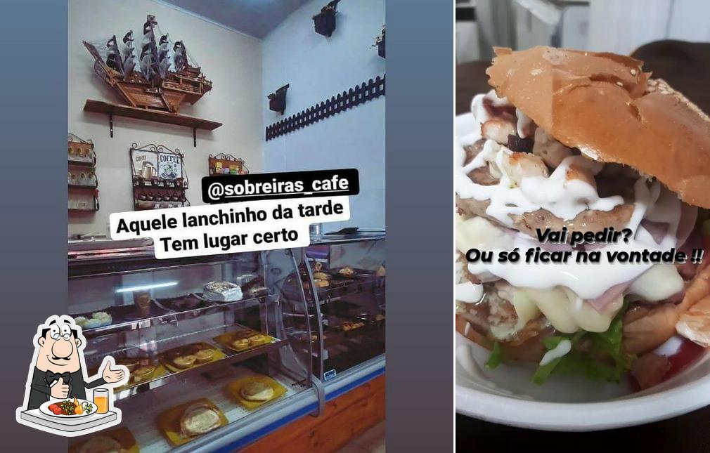 Comida em Sobreira's café