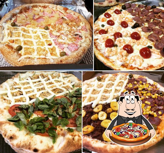 No Santa Fé Pizzaria, você pode conseguir pizza