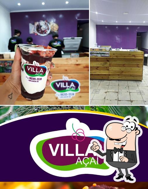 O interior do Villa Açaí