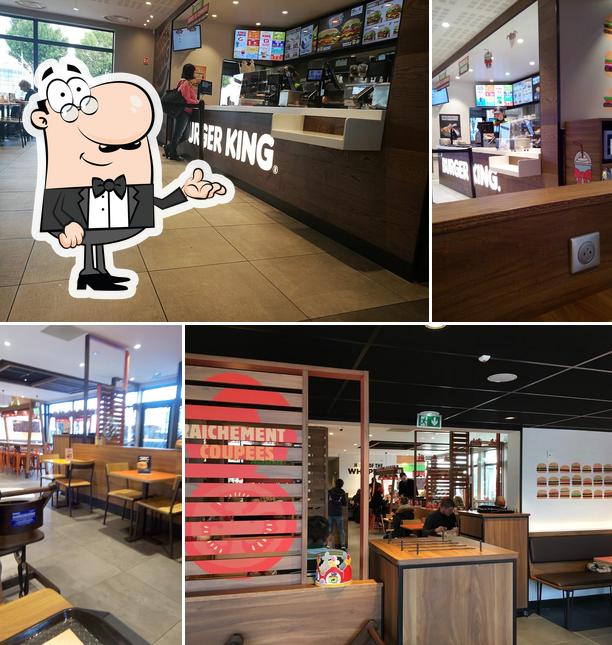 L'intérieur de Burger King