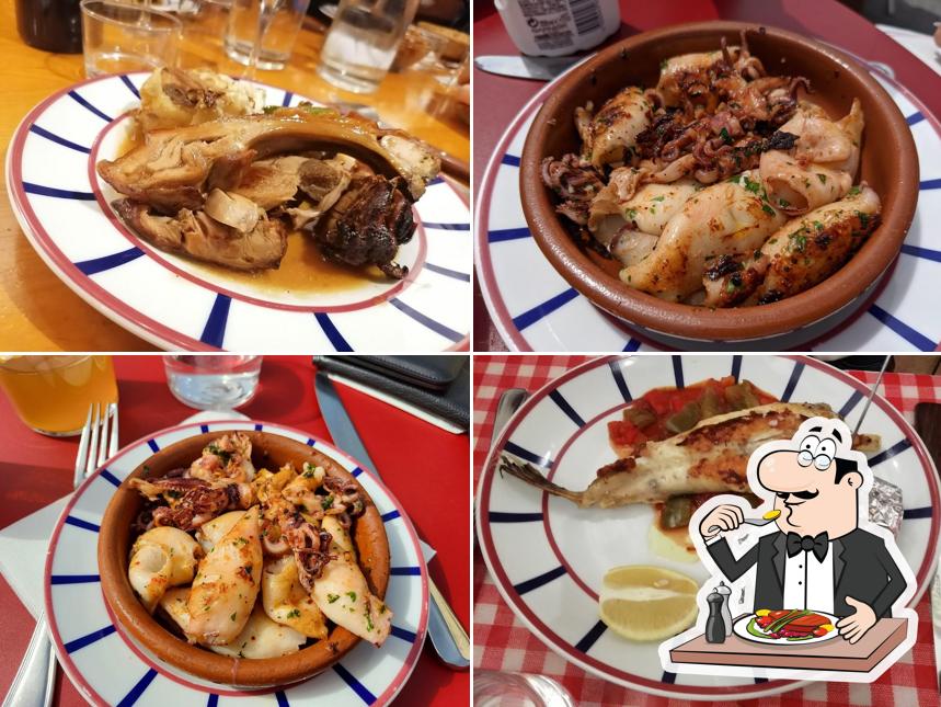 Food at La Tantina de Burgos