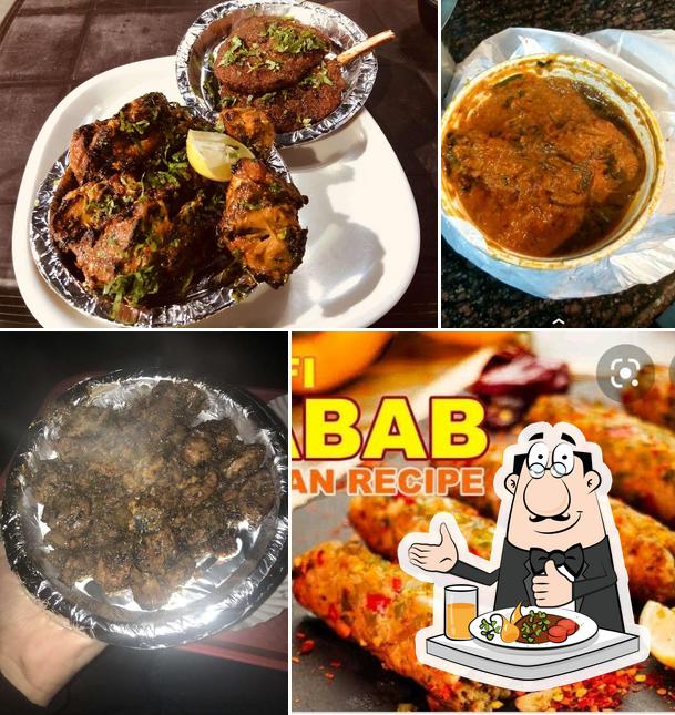 Food at Bablu Kabab Shop