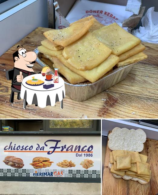 Piatto di formaggi al Chiosco da Franco - Panini e Panelle