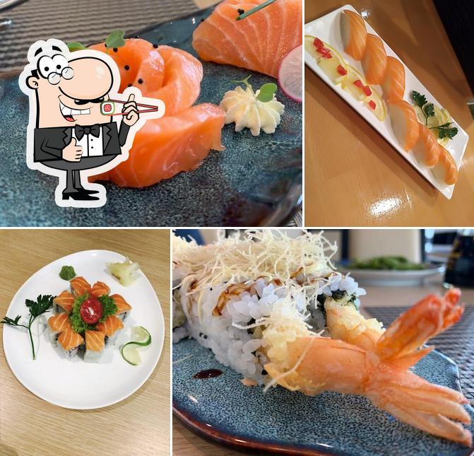 Scegli le diverse opzioni di sushi