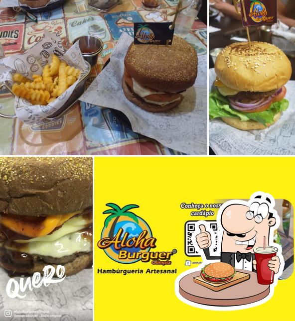 Os hambúrgueres do Aloha Burguer irão saciar diferentes gostos