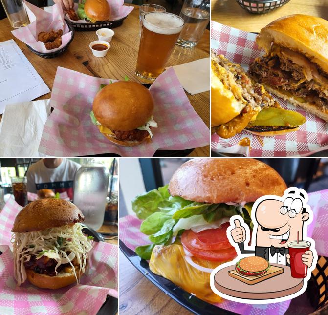 Try out a burger at Lulu's Bar & Burgers