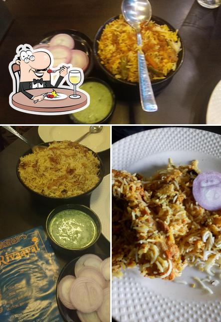 Food at Arpit's Rivaayat Traditional Hyderabadi Dum Biryani Hub in Bhopal