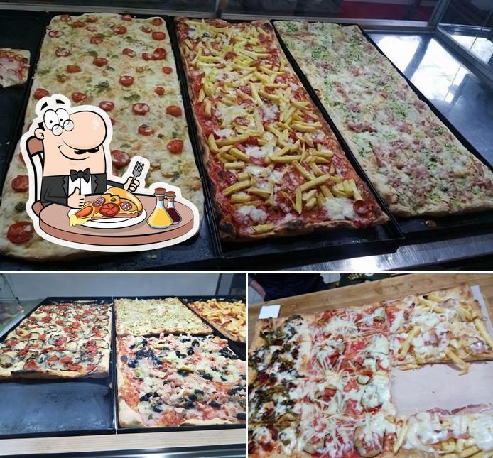 Prova una pizza a Pizzeria Rosticceria Tavola Calda I Due Monelli