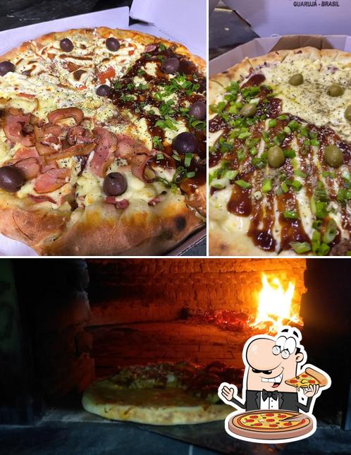 Escolha pizza no Pizzaria e Esfiharia GENERAL