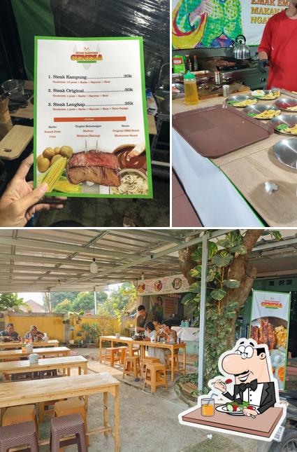 Steak Kampung Genesa is distinguished by food and exterior