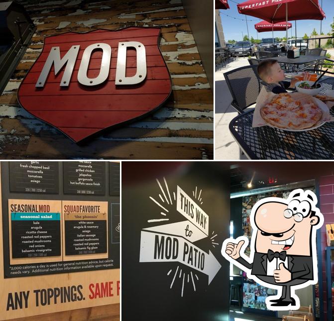 Look at the pic of MOD Pizza