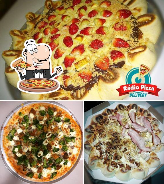 Escolha pizza no Rádio Pizza