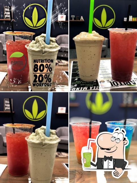 Enjoy a drink at Capitol Nutrition