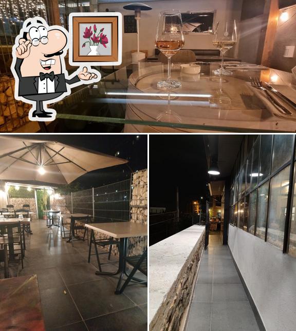 Gli interni di La Veranda - Trattoria Pizzeria Enoteca