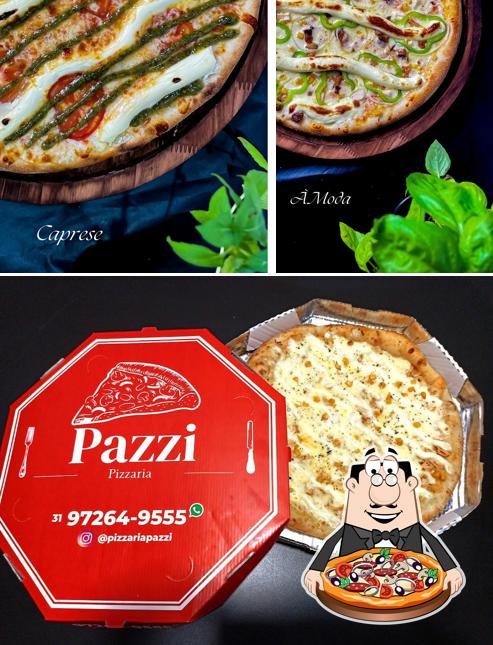 Consiga pizza no Pazzi Pizzaria Delivery