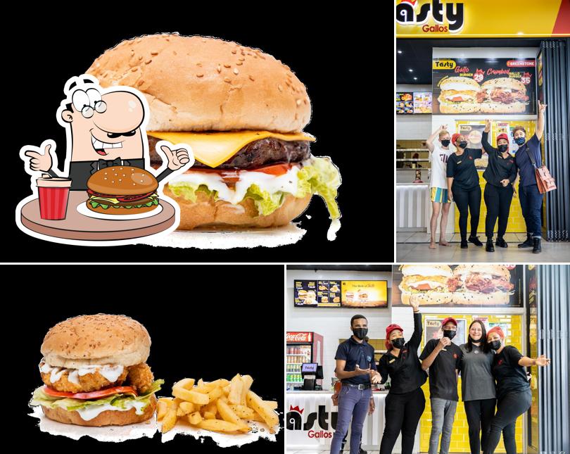 Get a burger at Tasty Gallos Greenstone - Halaal