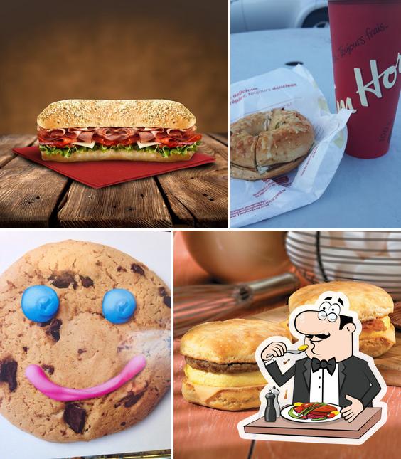 Nourriture à Tim Hortons