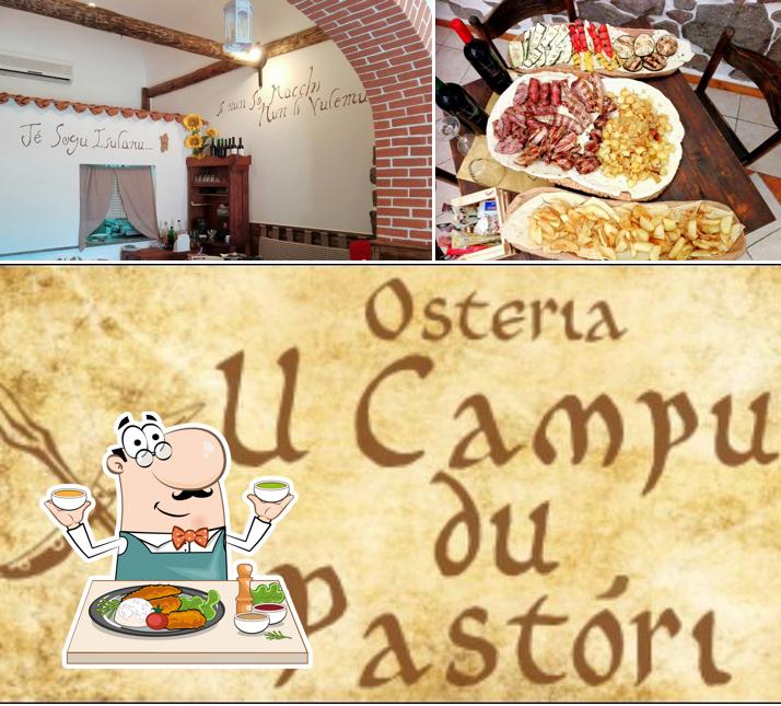 Platti al U Campu Du Pastori-Osteria