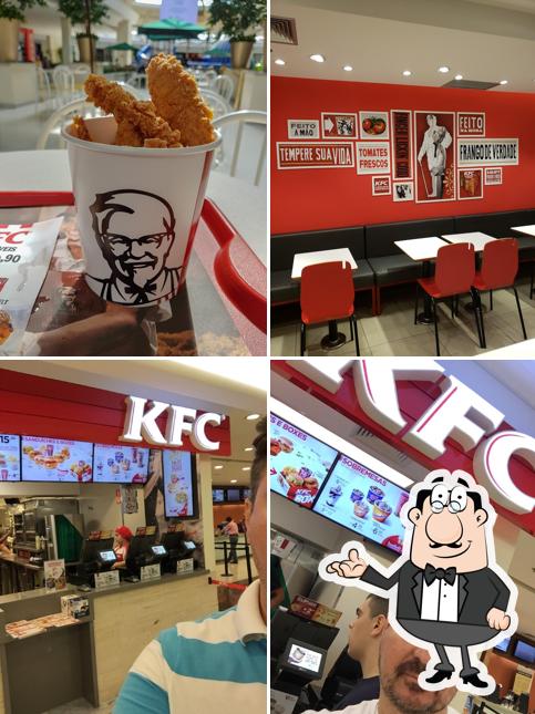 O interior do KFC