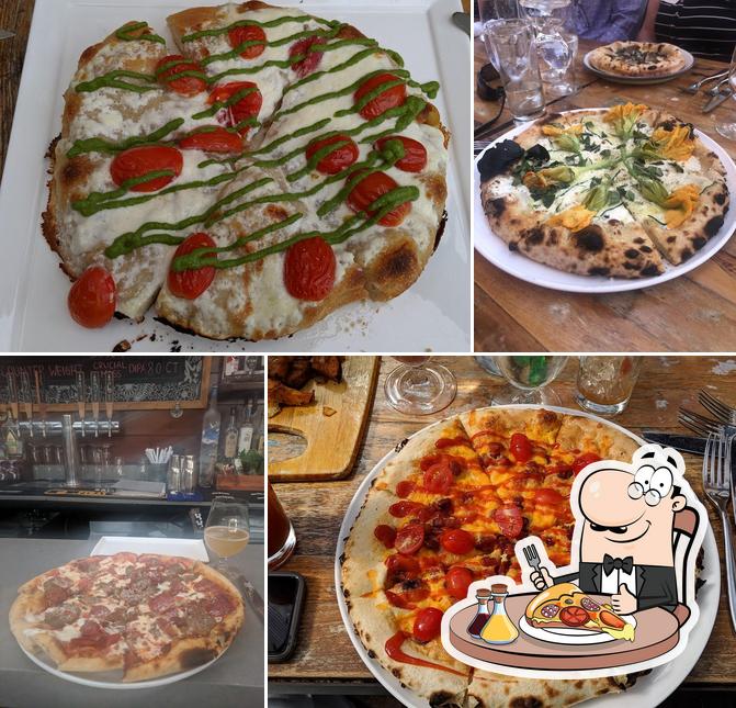 Pick pizza at Vesta Rooftop Kitchen @ La Zingara
