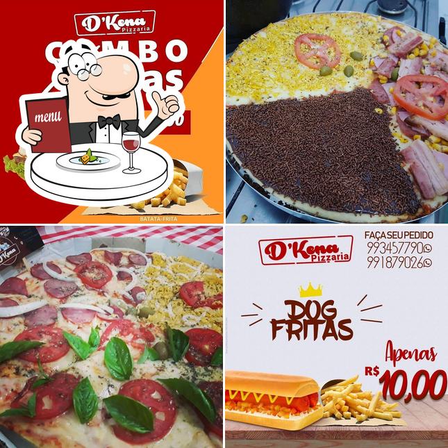 Comida em D'Kena Pizzaria