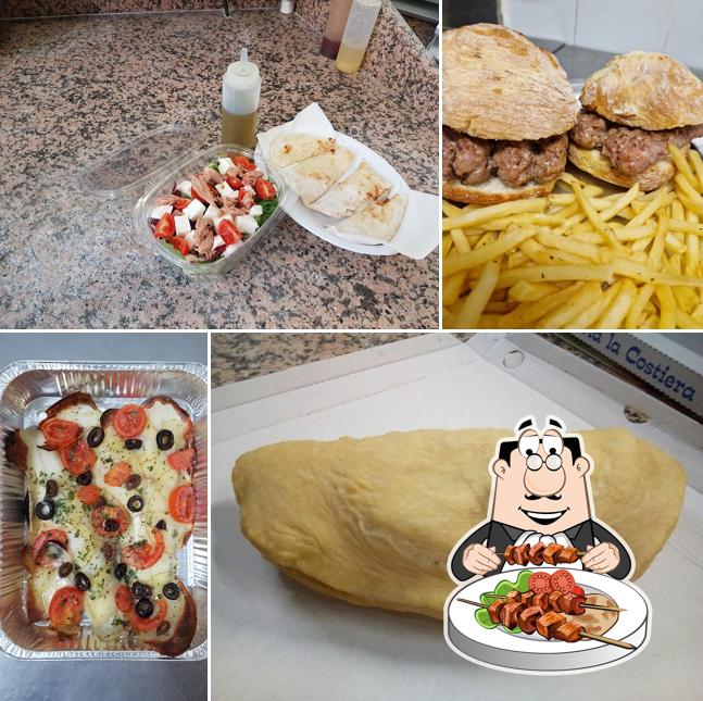 Panino con maiale stirato al Pizzeria La Costiera