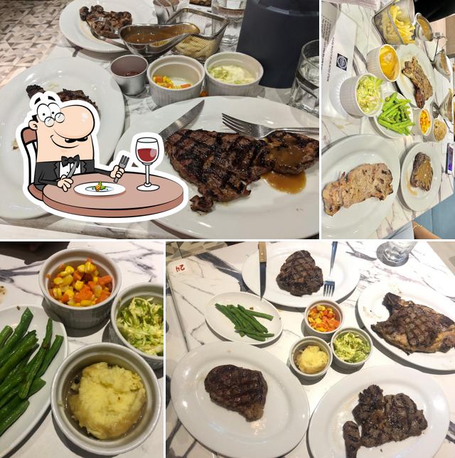 Food at Prime Steak House - SM Pampanga