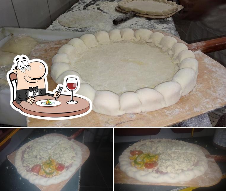 Comida em Pizza Sim