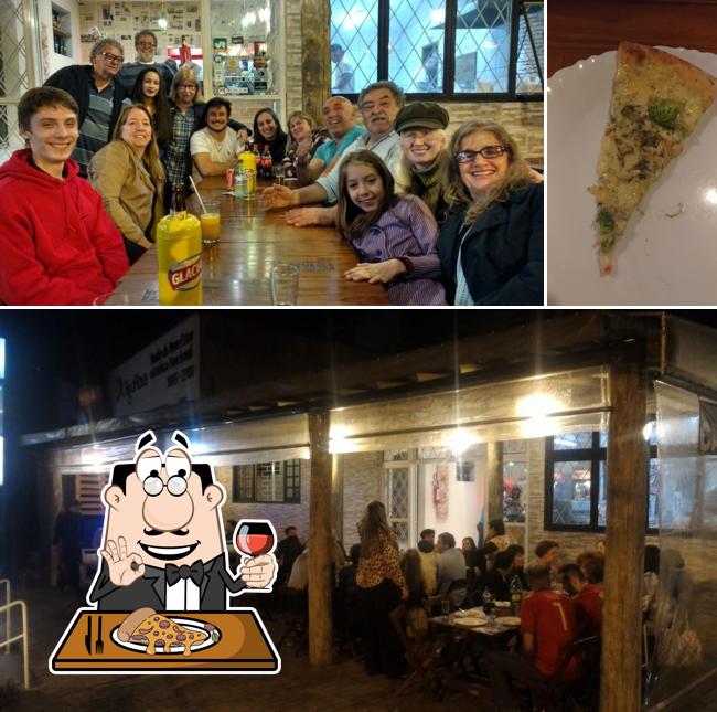 No Bernareggio Pizzeria, você pode degustar pizza