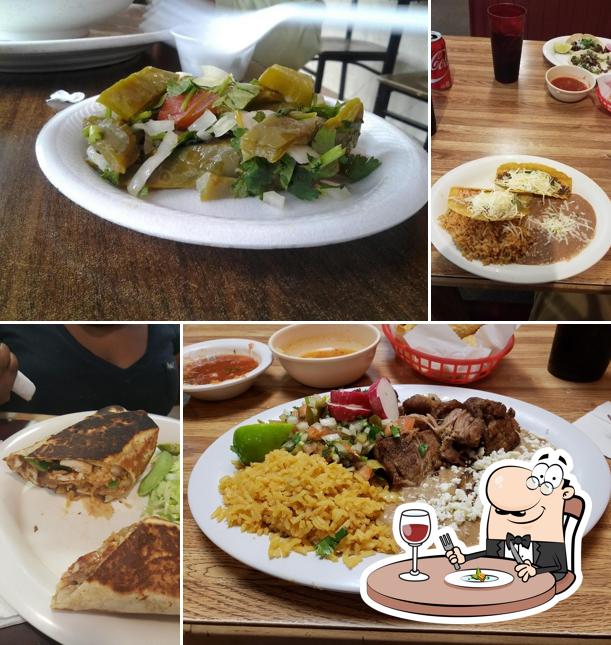 Meals at El Rio Grande Restaurant