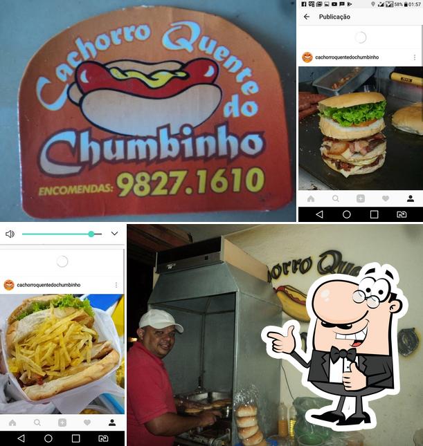 Look at this photo of Chumbinho Lanches - Cachorro-Quente - Hamburgueria - Delivery - Hot Dog - Itaperuna,RJ