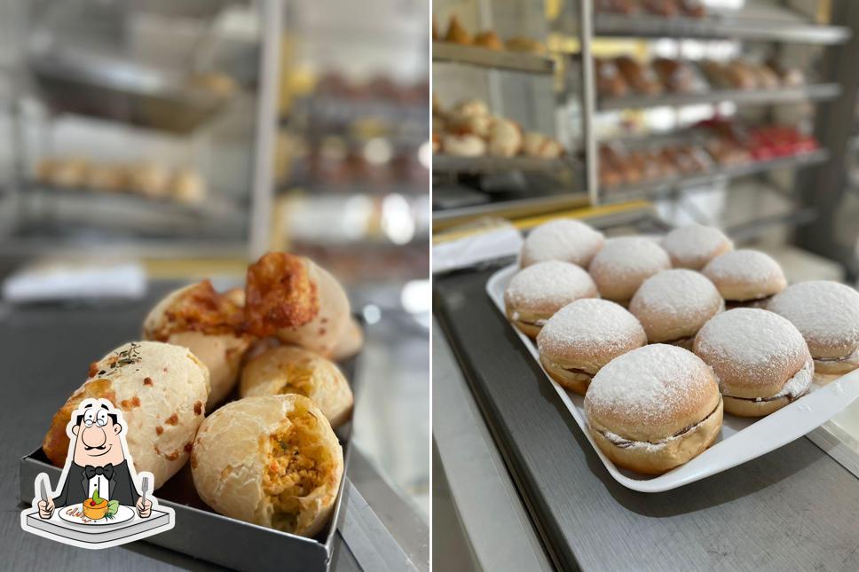 Comida em Panificadora e confeitaria novo pão