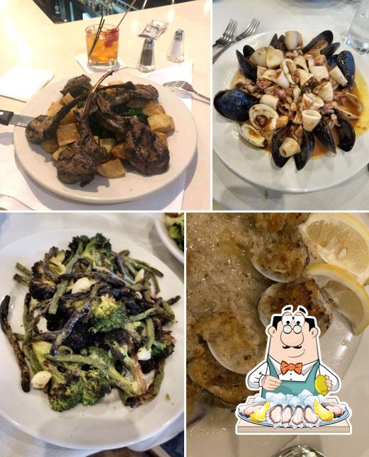 Order seafood at Bella Notte